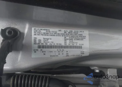 2016 Ford Focus S from USA, damaged, VIN 1FADP3E20GL302220